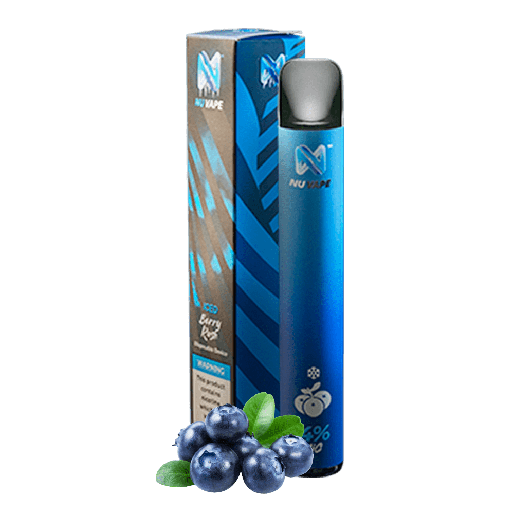 Nu Vape - Berry Rush - Iced - - Mockup