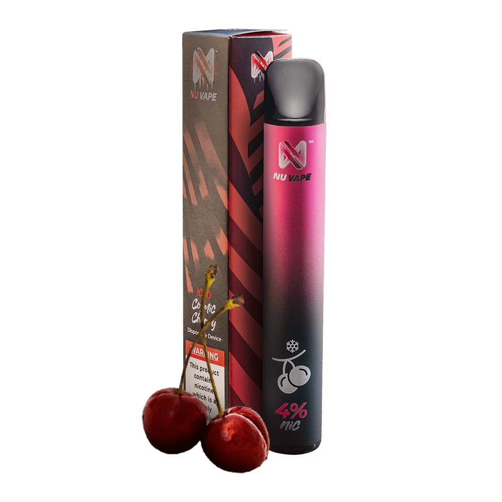 Nu Vape - Cosmic Cherry - Iced - Mockup