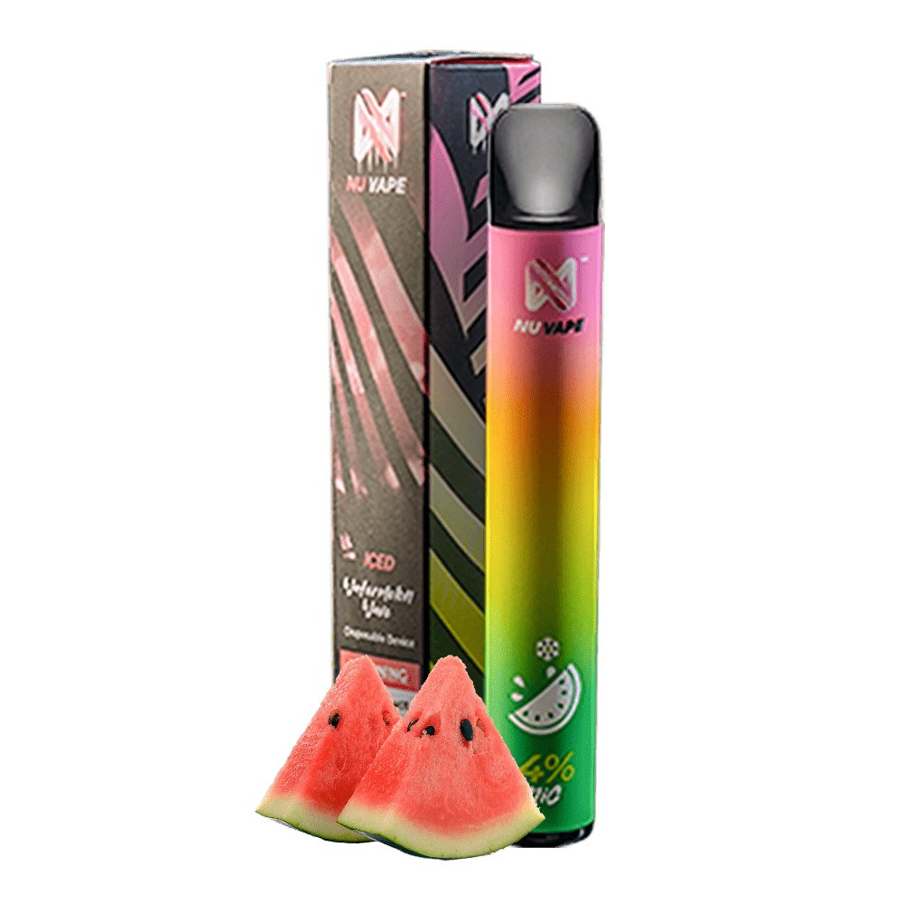 Nu Vape - Watermelon Wave - Iced - Mockup