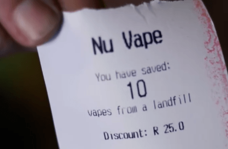 Nu Vape - Recycle101 Step 3